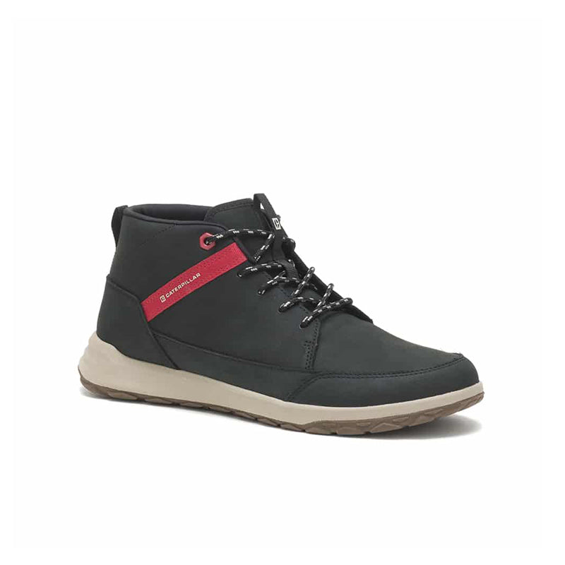 Cat Men's Sneakers Quest Mid Black Fashion Casual Shoes P110227