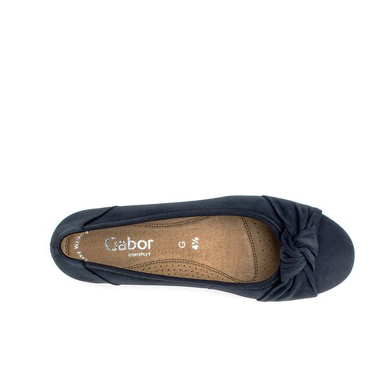 Gabor Ashlene Women's Ballerina Slip-on Leather Shoes 02643