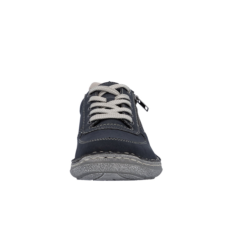 Rieker Men's Sneakers Casual Outdoor Zipper Canvas Shoes 03030