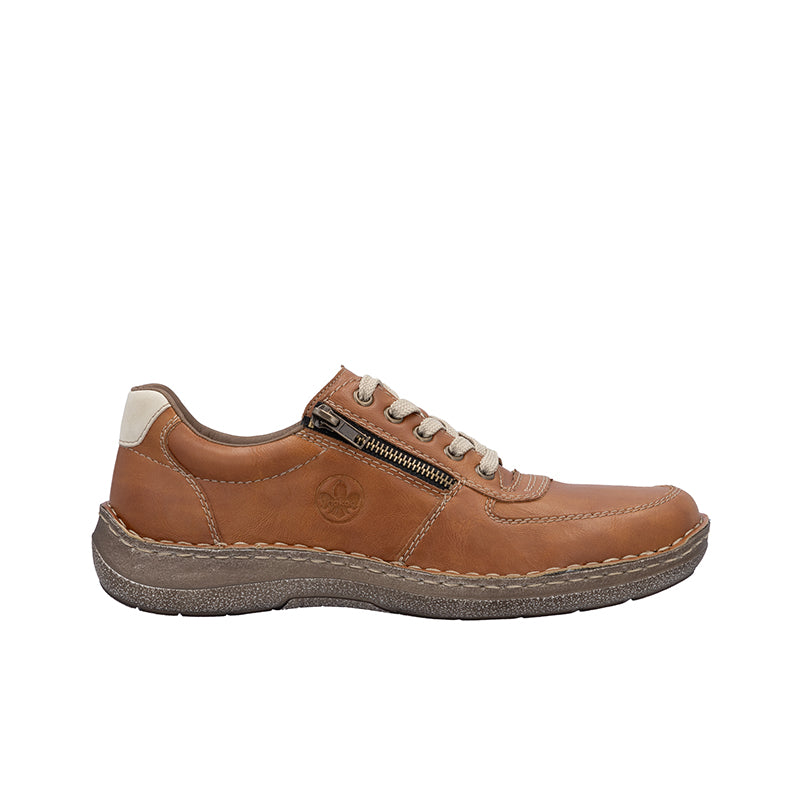 Rieker Men's Sneakers Casual Outdoor Zipper Canvas Shoes 03030