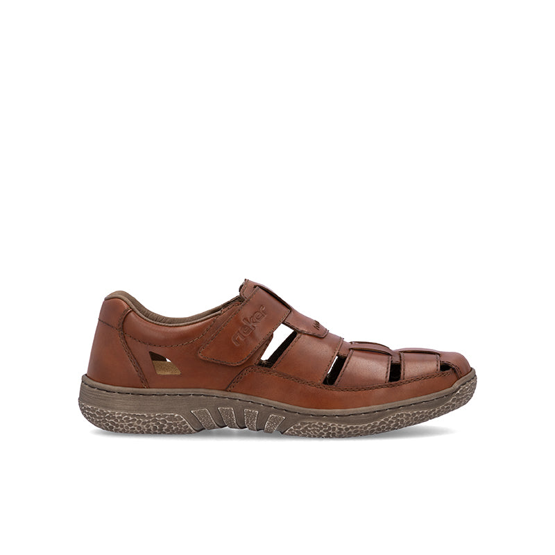 Rieker Men's Sandals Brown Summer Outdoor Casual Shoes 03578