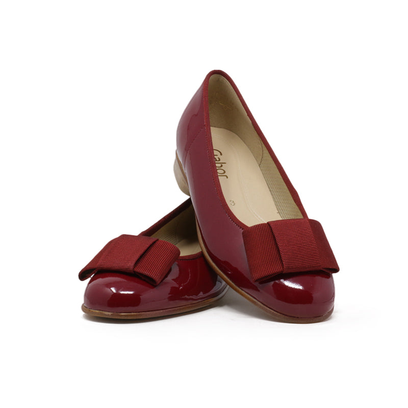 Gabor Assist Women's Ballet Flats Comfortable Leather Walking Shoes 05100