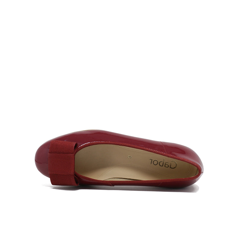 Gabor Assist Women's Ballet Flats Comfortable Leather Walking Shoes 05100