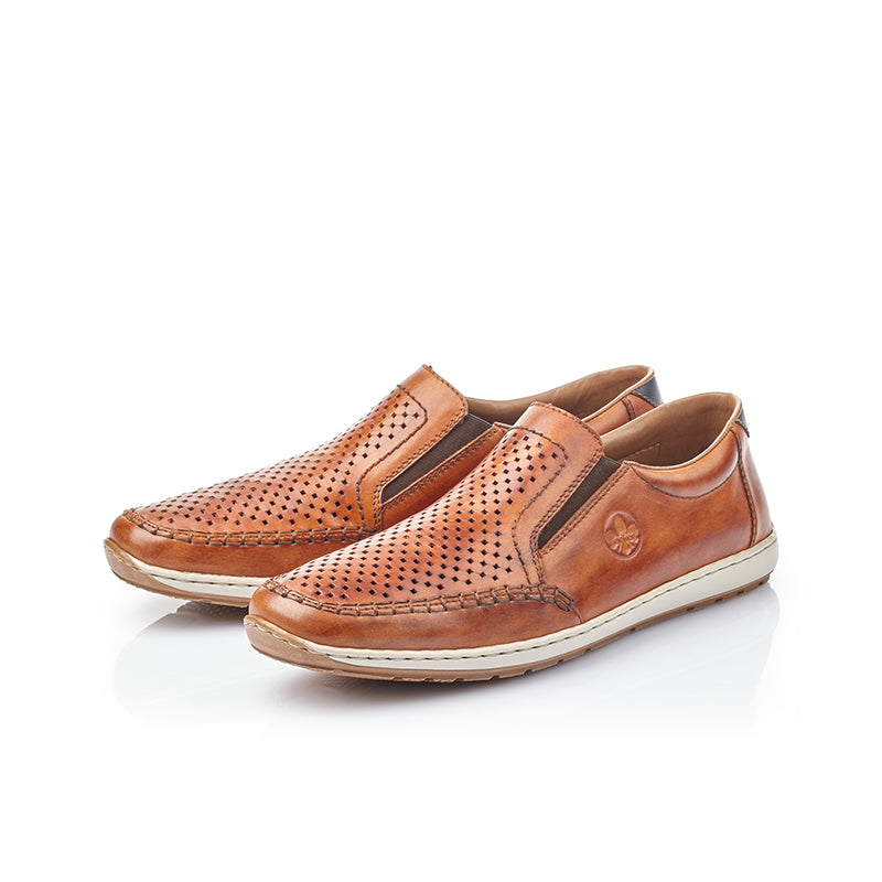 Rieker Men's Loafers Outdoor Slip On Casual Shoes 08868