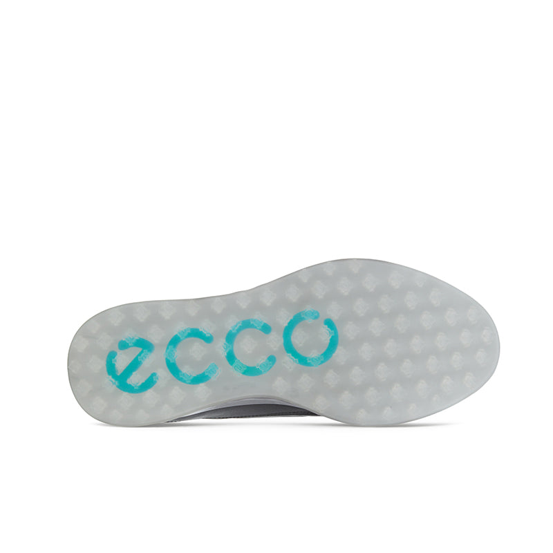 Men's golf casual shoes outsole view with traction tread pattern