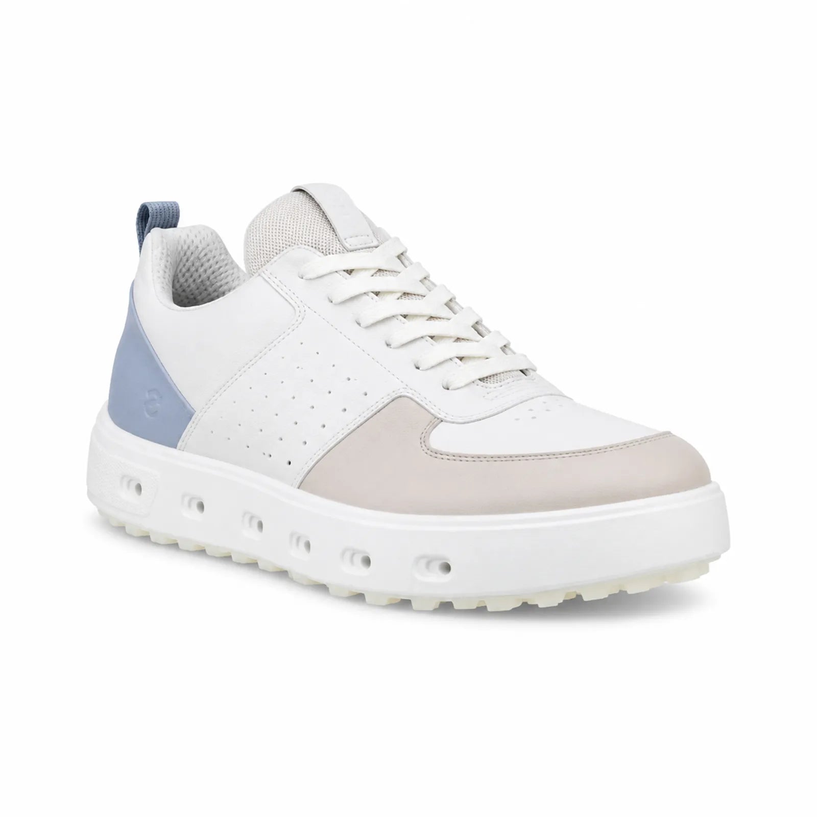 ECCO Golf Street 720 women's metallics waterproof leather golf shoes with pastel accents