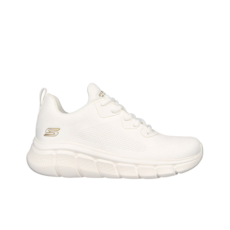 Off-white women's lace-up sneaker with side logo and padded, chunky sole