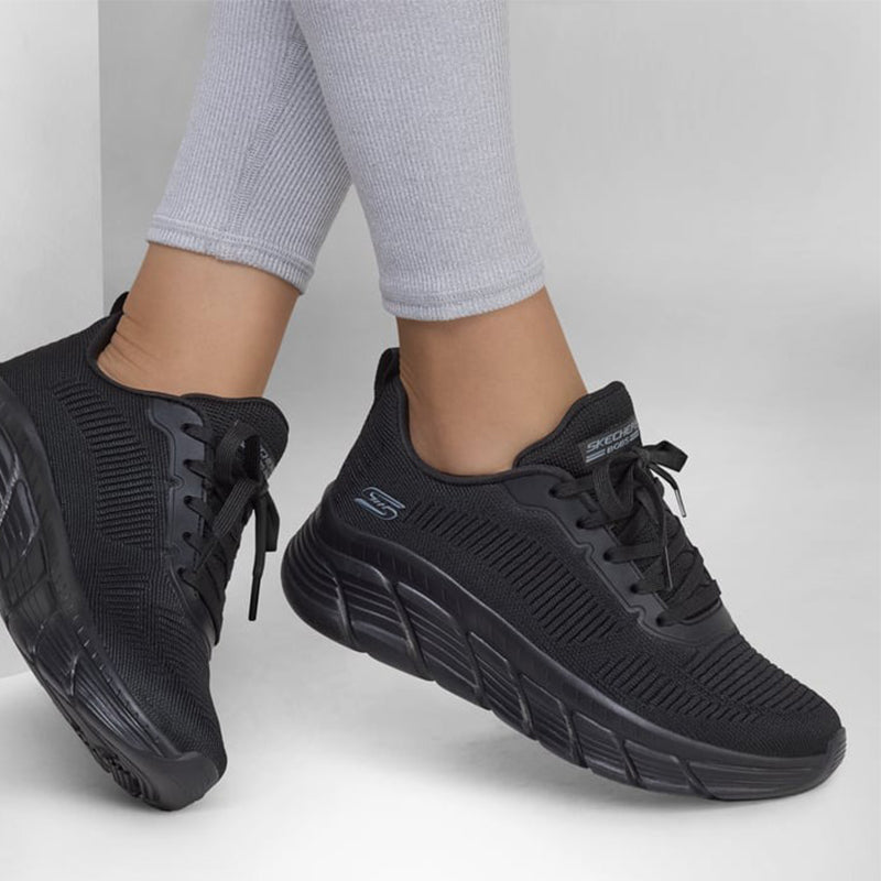 Skechers Bobs Sport B Flex Women's Sneaker Textile Outdoor Fashion Casual Shoes 117385