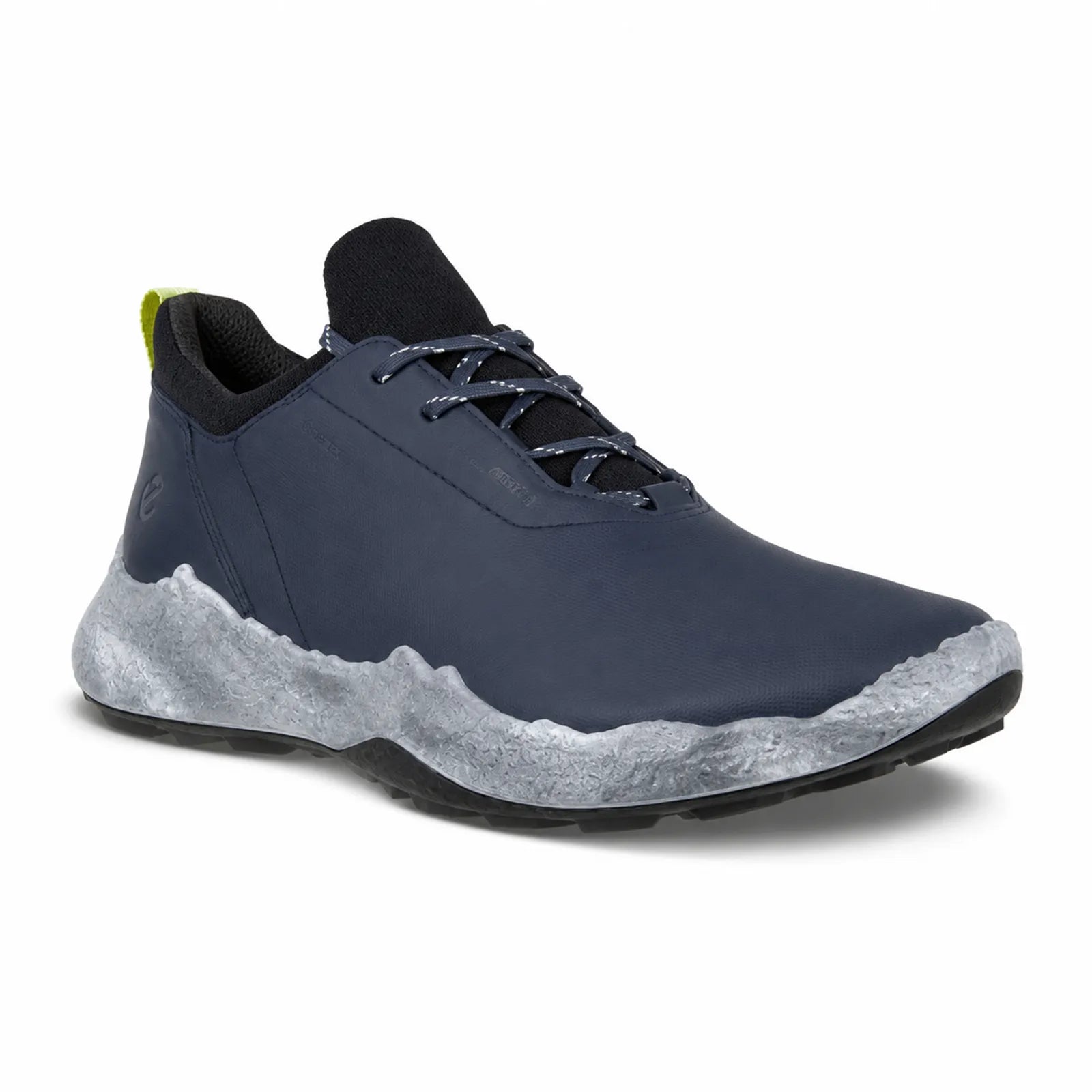 ECCO BIOM H5 men's blue waterproof performance leather golf shoe