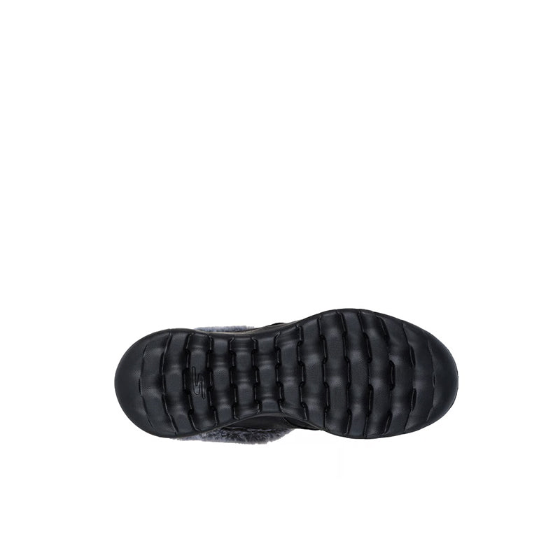 Skechers Slip-ins Women's Boots Black Leather Slip-on Casual Shoes 144803