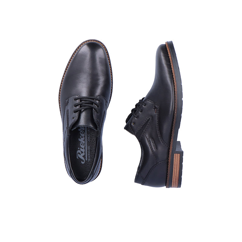 Rieker Men's Leather Shoes Formal Classic Lace up Shoes 14621