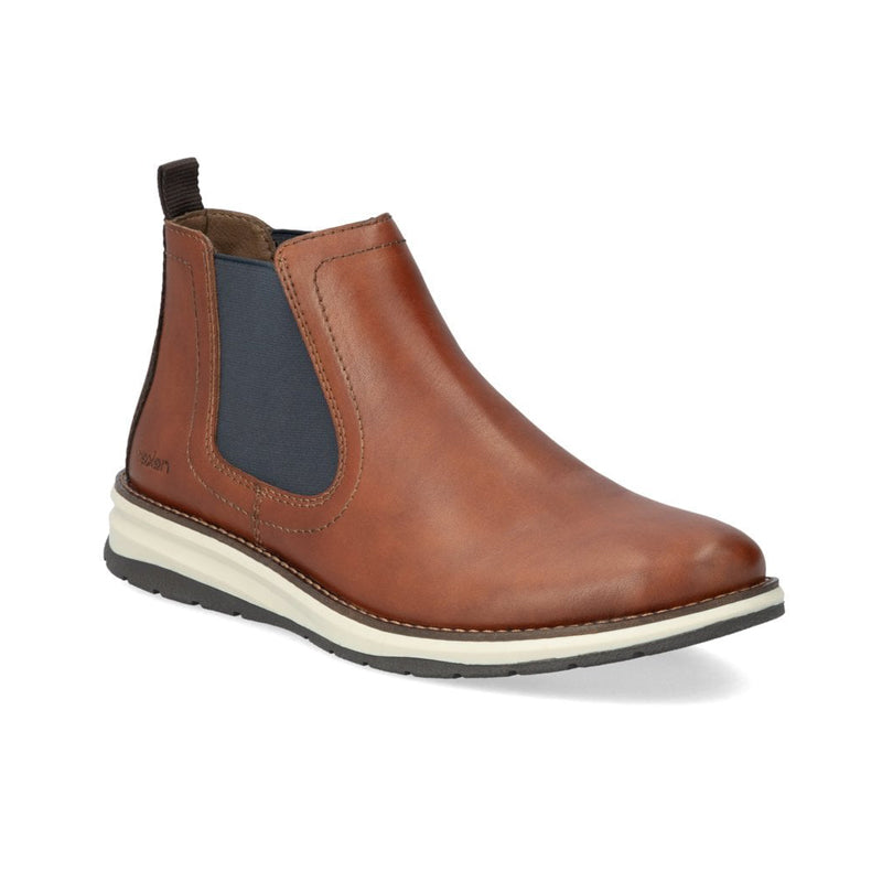 Rieker Men's Boots Brown Classic Outdoor Slip-on Casual Shoes 14752