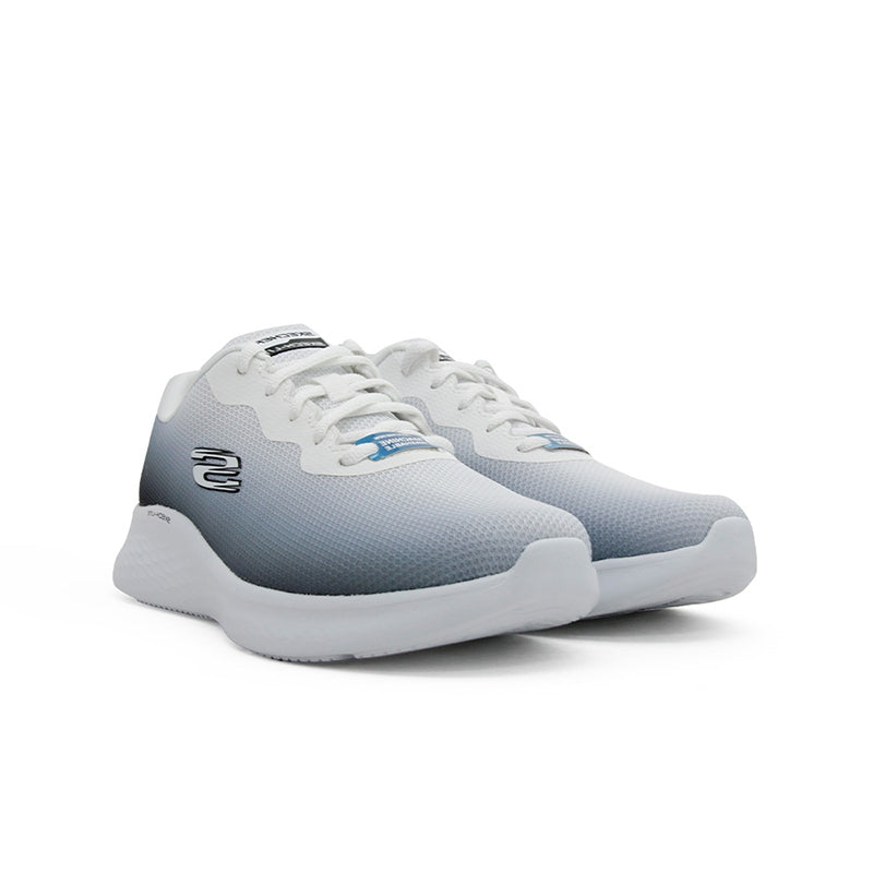 Skechers Kech Lite Pro sneakers, light fade knit, lace-up front, white side logo, white sole