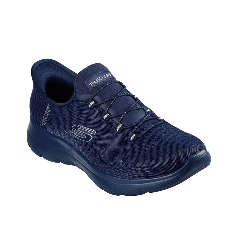 Skechers Women's Slip-ins Black/Dark navy Casual Shoes 150128