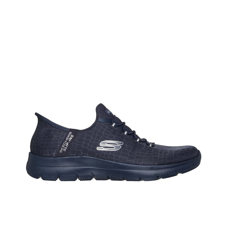 Skechers Women's Slip-ins Black/Dark navy Casual Shoes 150128
