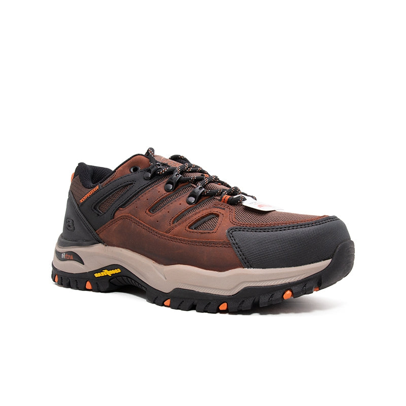 Skechers Relaxed Fit Men's Sneakers Leather Outdoor Casual Shoes 204630