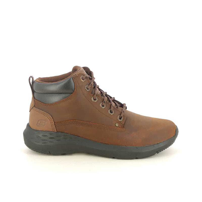 Skechers Relaxed Fit Men's Boots Leather Outdoor Winter Casual Shoes 205175