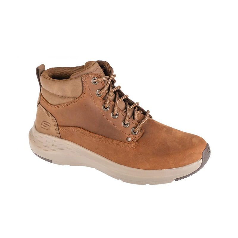 Skechers Relaxed Fit Men's Boots Leather Outdoor Winter Casual Shoes 205175