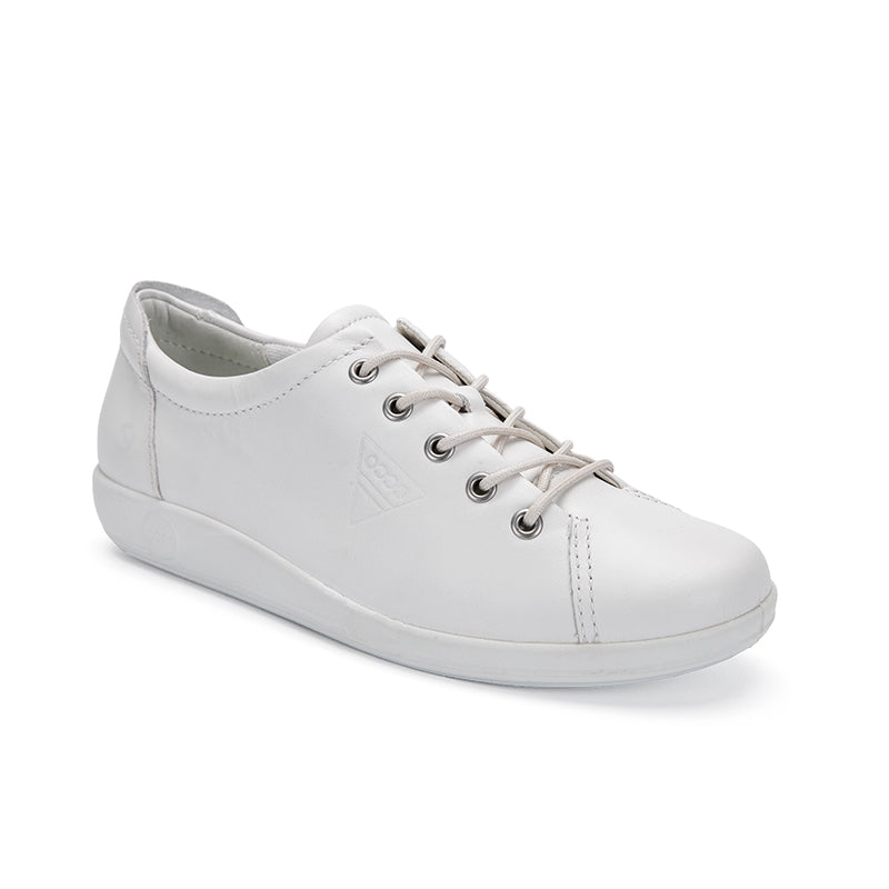 ECCO Soft 2 Women's Sneakers Leather Outdoor Casual Shoes 206503