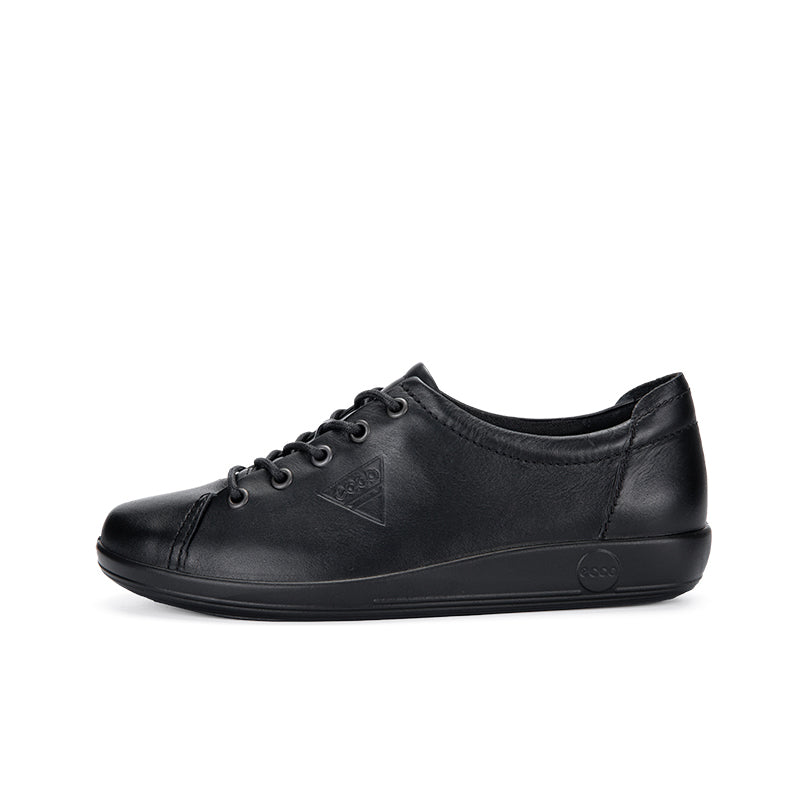 ECCO Soft 2 Women's Sneakers Leather Outdoor Casual Shoes 206503