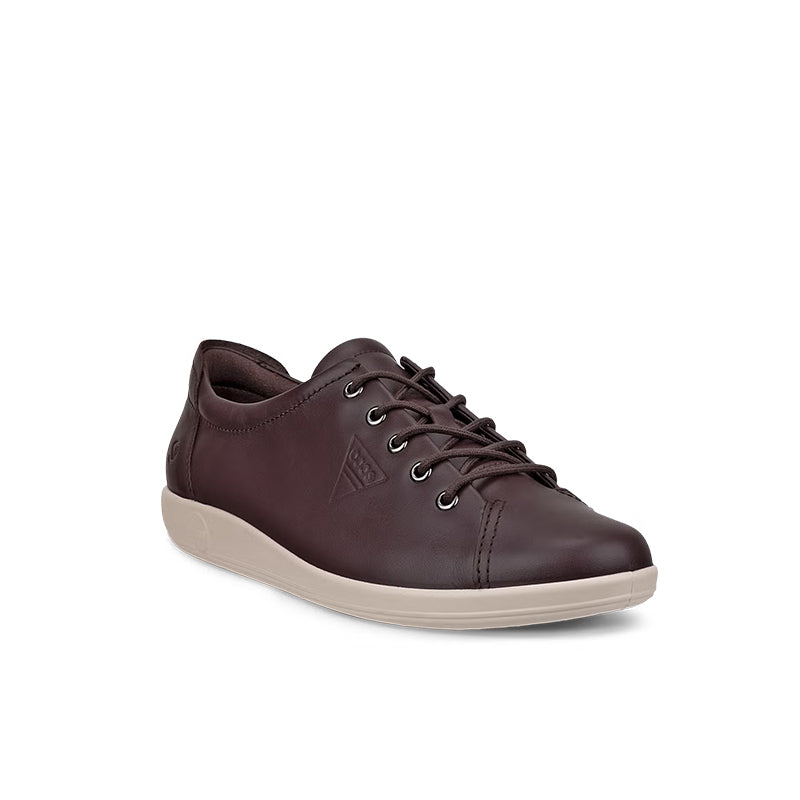 ECCO Soft 2 Women's Sneakers Leather Outdoor Casual Shoes 206503