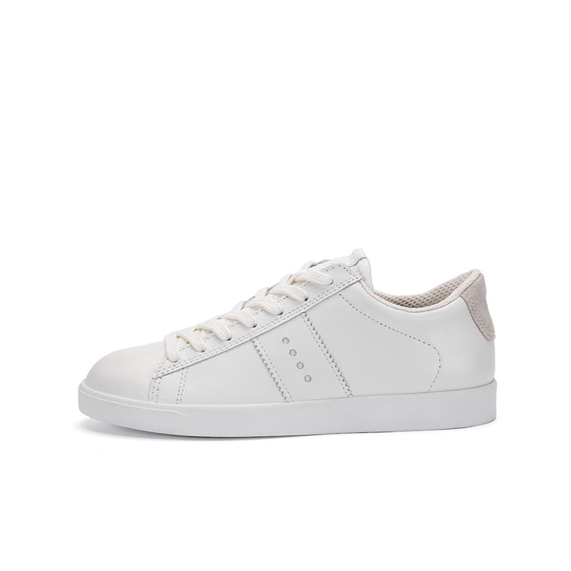 ECCO Street Lite Women's Sneakers White Leather Fashion Casual Shoes 212803