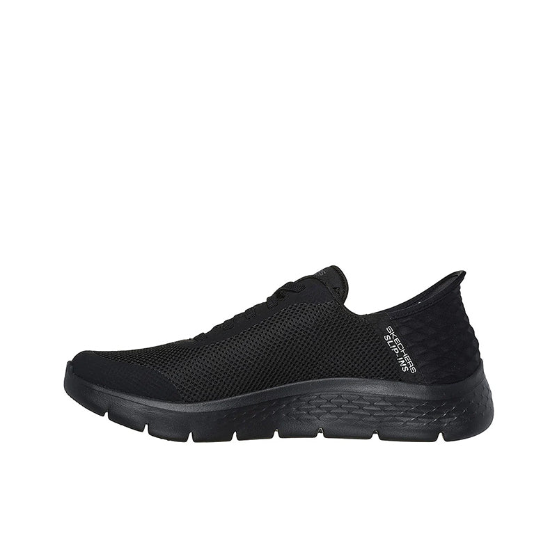 Skechers Slip-ins Men's Sneakers Lightweight Breathable Black Outdoor Trainers Go Walk Flex 216324