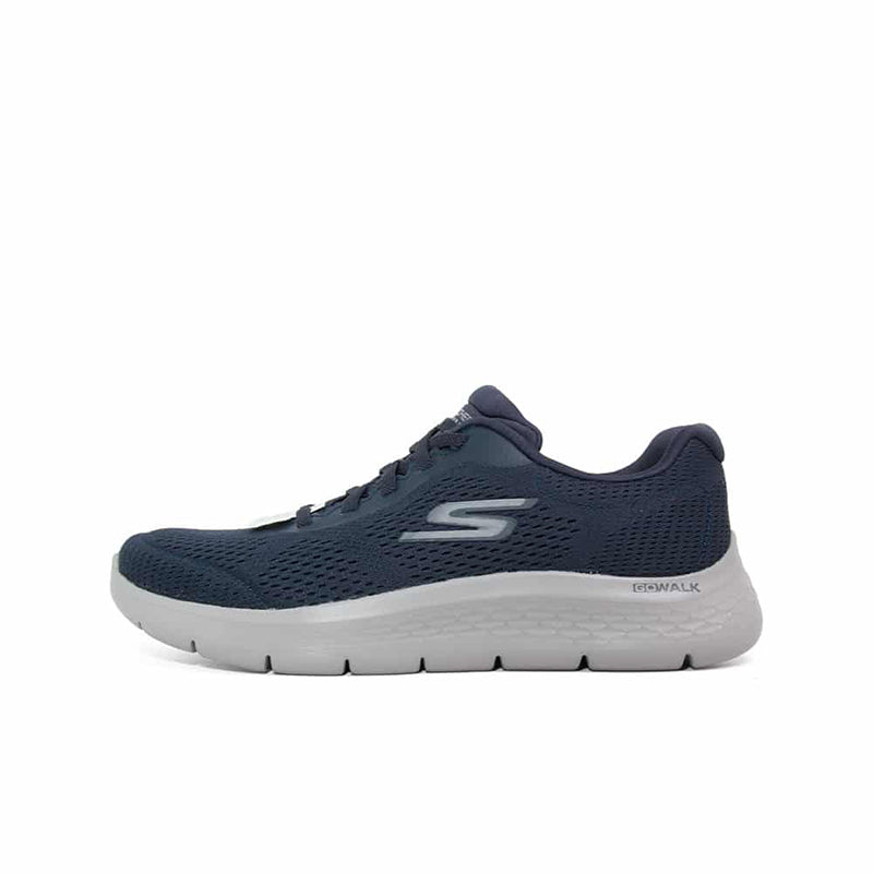 Skechers Go Walk Flex Men's Sneakers Navy Mesh Casual Shoes 216486