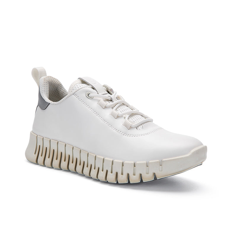 ECCO Gruuv W Women's Sneakers White Outdoor Casual fashion Shoes 218203