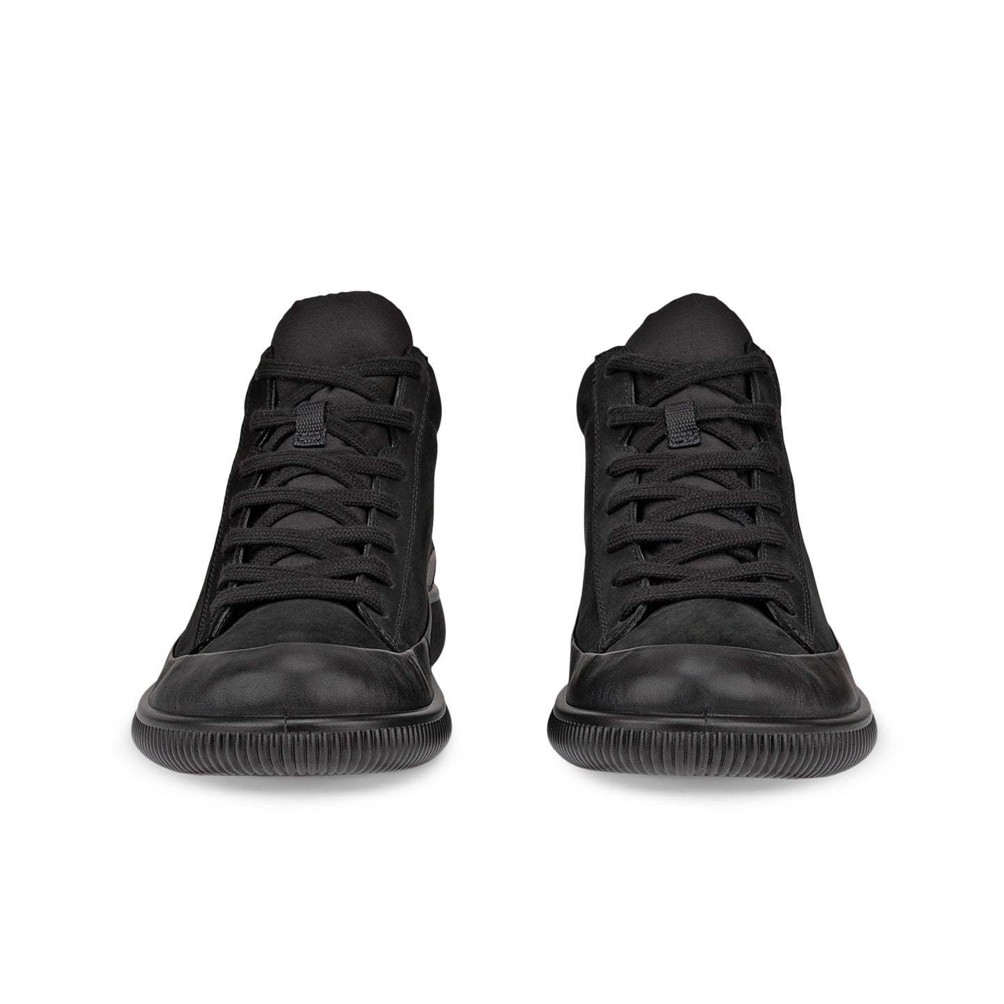 ECCO SOFT ZERO Women's Boots Black Nubuck Waterproof Mid-Cut Casual Boots 220273