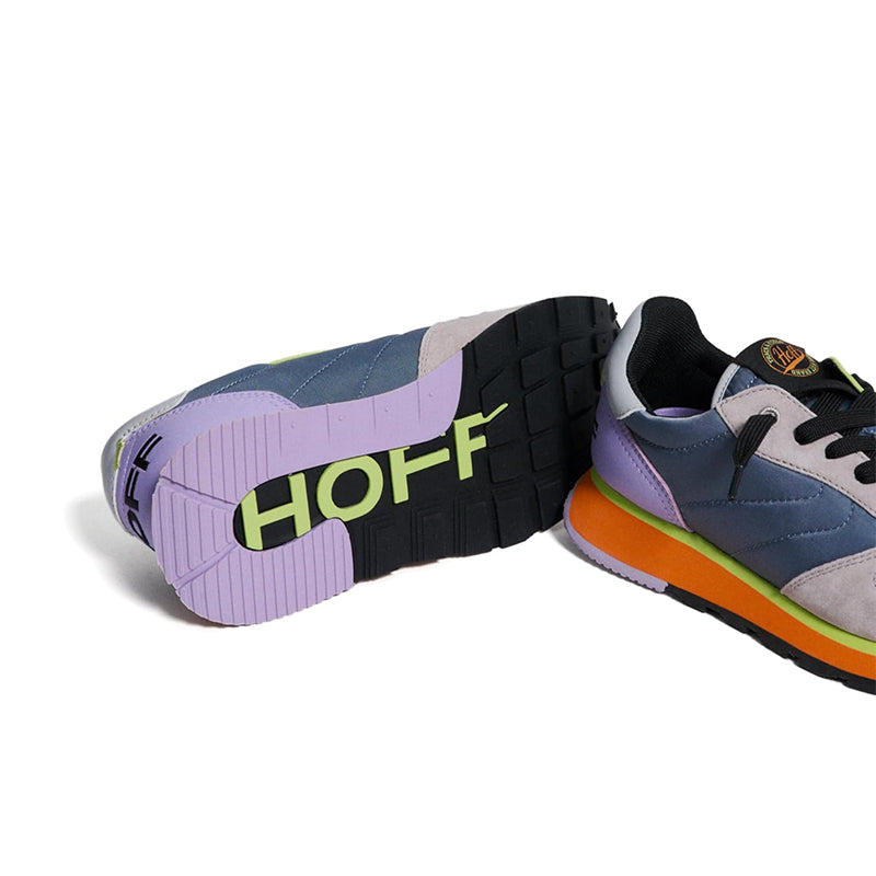 Women’s HOFF PHAISTOS sneakers, side and sole view with HOFF logo, rainbow outsole