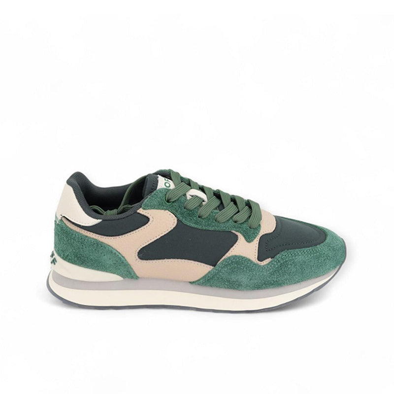 HOFF CITY ANTWERP Women's Sneakers Green Leather Casual Fashion Shoes 22502028
