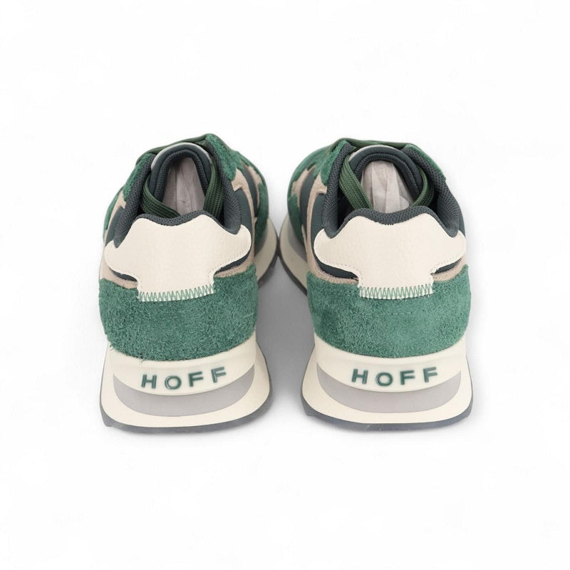 HOFF CITY ANTWERP Women's Sneakers Green Leather Casual Fashion Shoes 22502028