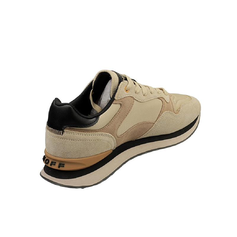 HOFF City Trieste Men's Sneakers Yellow Leather Casual Fashion Shoes 22502619