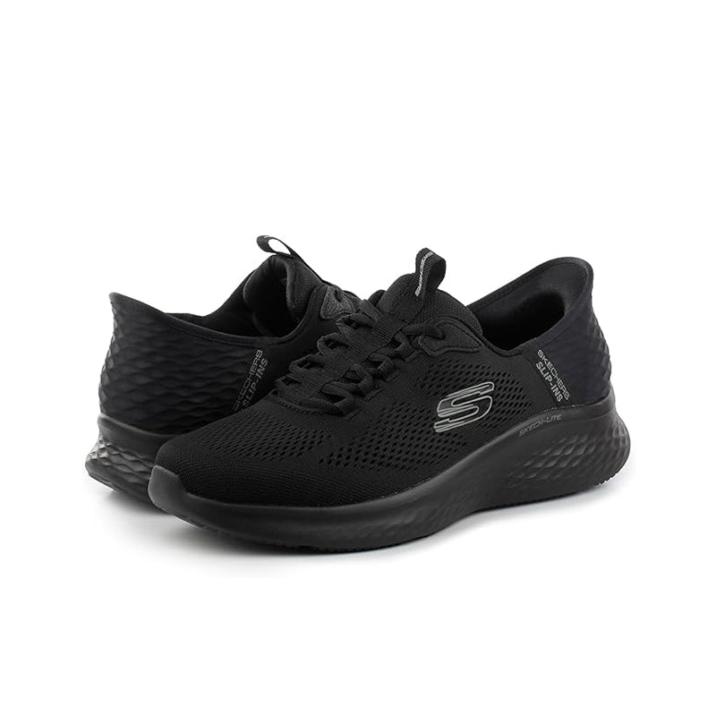 Skechers Slip-Ins Skech-Lite Pro - Primebase Men's Sneakers Black Mesh Casual Shoes 232466