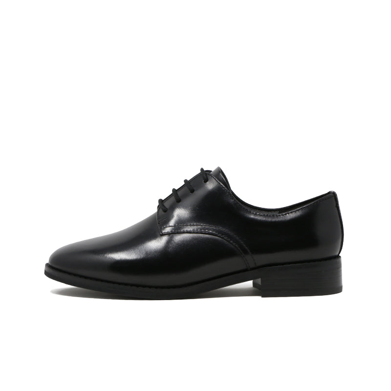 Clarks Ria Derby Women's Business Shoes Black Leather Formal Shoes 26161290