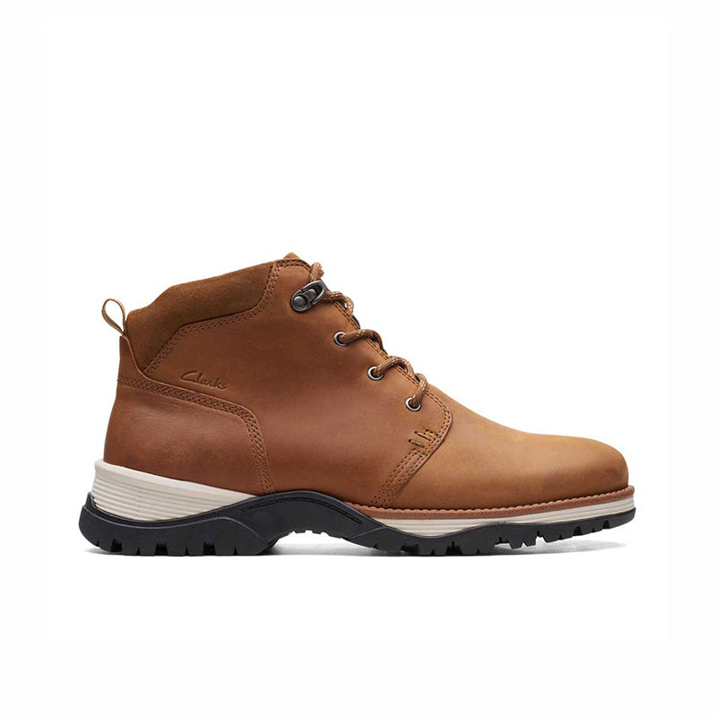 Clarks Topton Mid Men's Boots Brown Leather Fashion Shoes 26163261