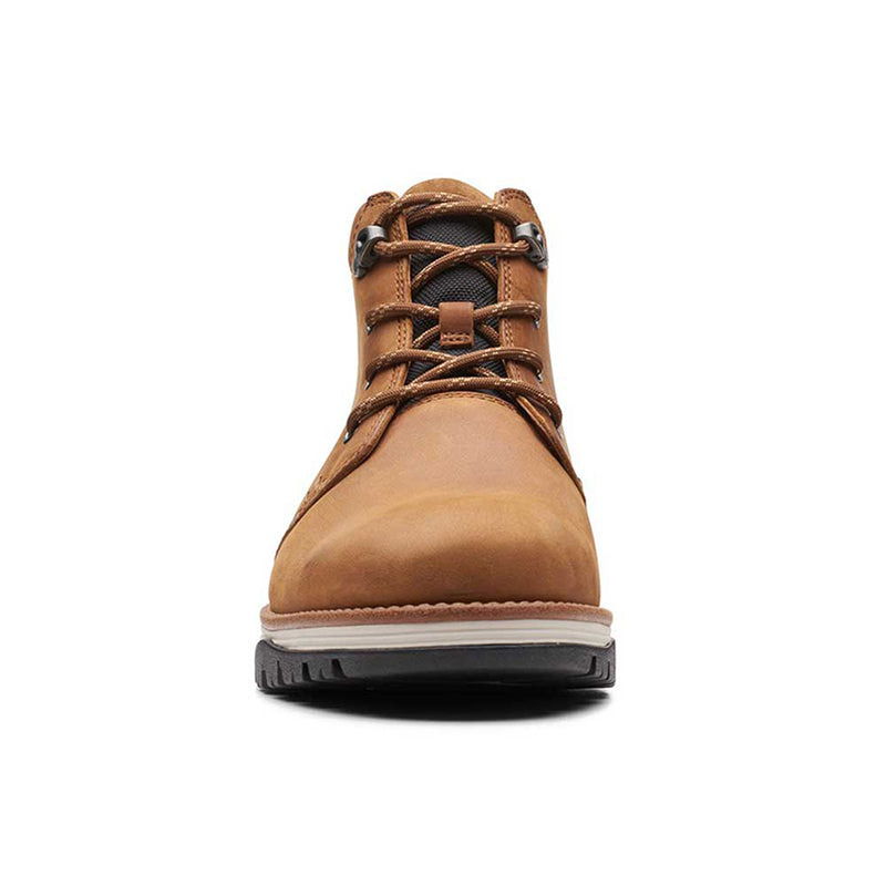 Clarks Topton Mid Men's Boots Brown Leather Fashion Shoes 26163261