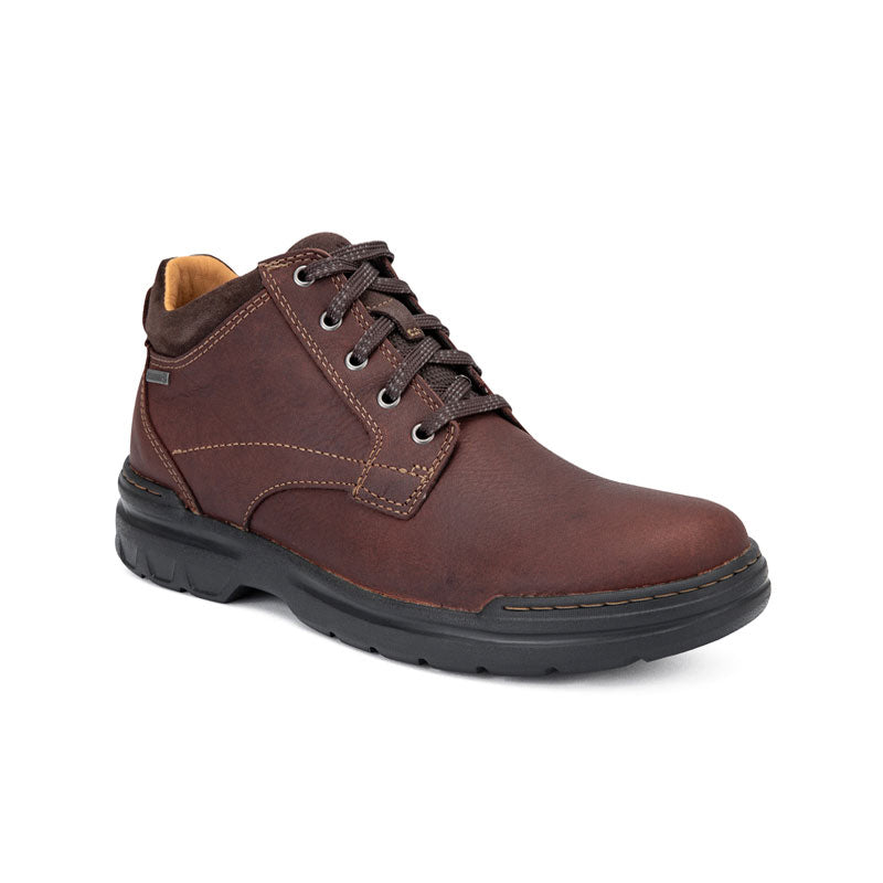 Clarks Rockie2 UpGTX Men's Boots Brown Leather Fashion Shoes 26163316