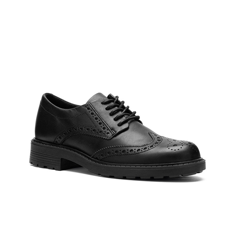 Clarks Orinoco2 Limit Women's Brogue Black Leather Formal Shoes 26163621