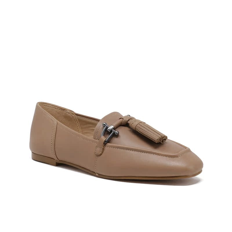 CLARKS Pure2 Tassel Women's Flats Praline Fashion Shoes