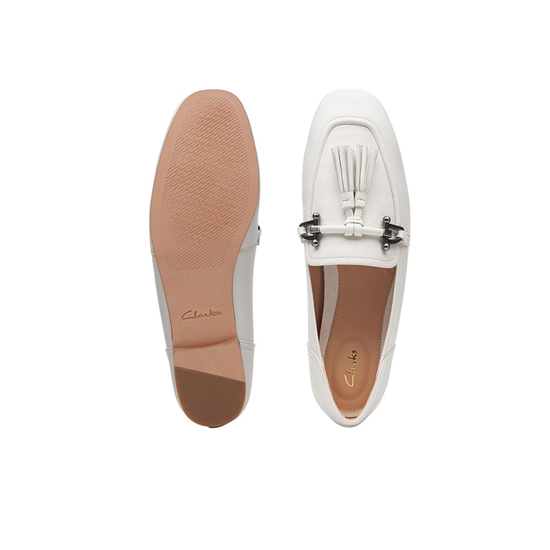 CLARKS Pure2 Tassel Women's Flats Praline Fashion Shoes