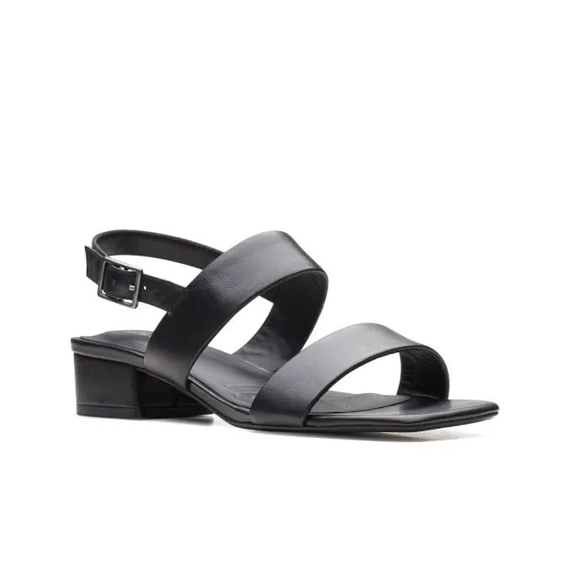 CLARKS Seren25 Strap Women's Sandals White Leather Fashion Shoes