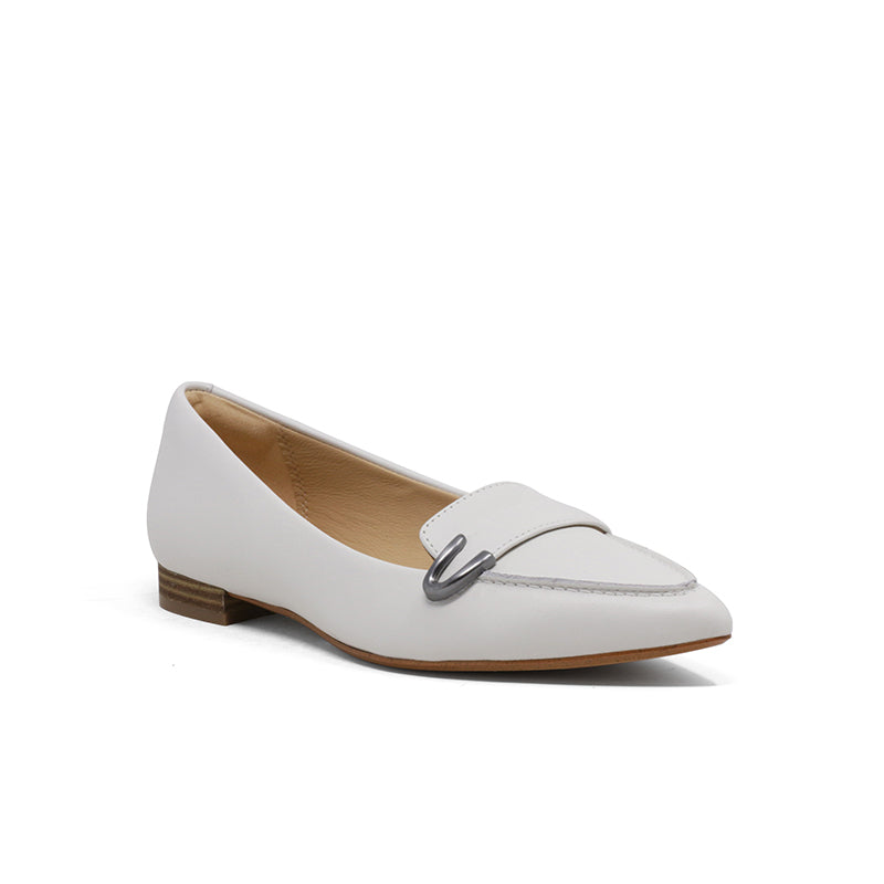 Clarks Laina15 Buckle Women's Loafers Black Leather Fashion Shoes 26161497