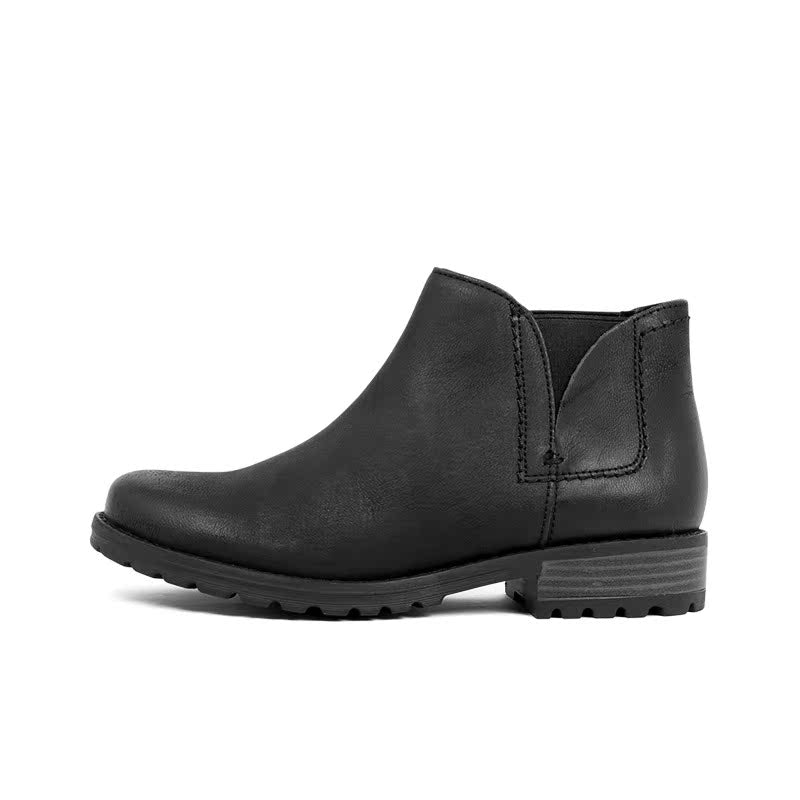 CLARKS Clarkwell Demi Women's Boots Black Leather Casual Shoes