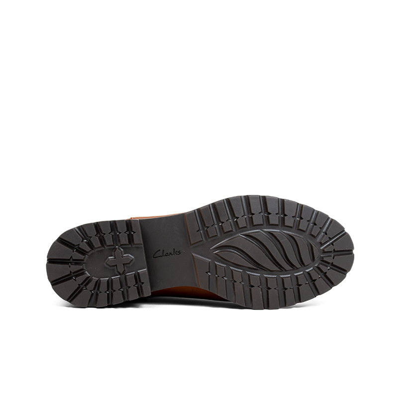 CLARKS Clarkwell Demi Women's Boots Black Leather Casual Shoes