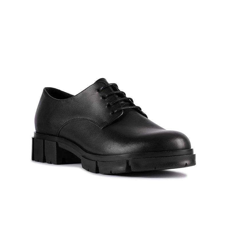 CLARKS Teala Lace Women's Business Shoes Black Leather Formal Shoes