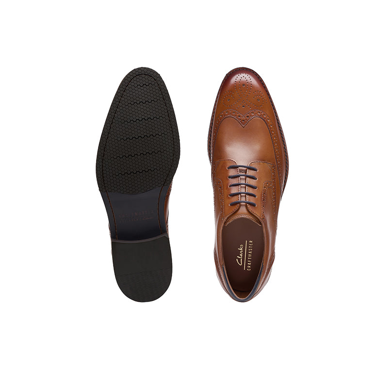 CLARKS Craft Arlo Limit Men's Busines Shoes Black Leather Formal Shoes