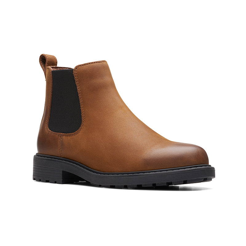 Clarks Orinoco2 Lane Women's Boots Black Leather Fashion Shoes 26163619