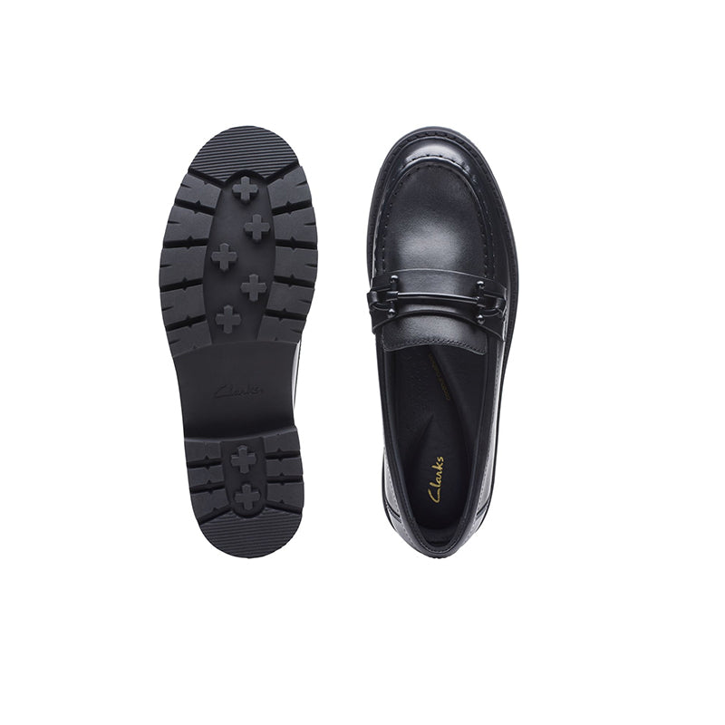 CLARKS Orianna Bit Women's Loafers Leather Casual Shoes